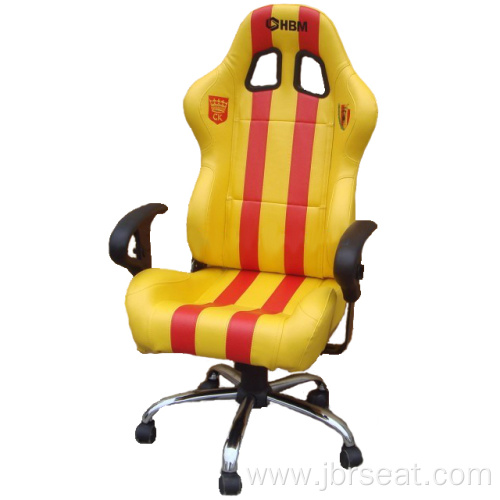 Racing Style Leather Gaming Chair Armrest Gaming Chair